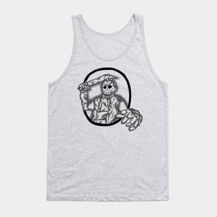 Diseño de Jason voorhees Tank Top